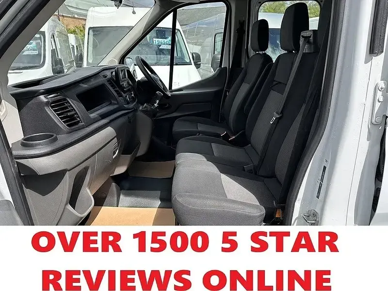 Used Ford Transit 130 HP (95 kW) 2022 White Van