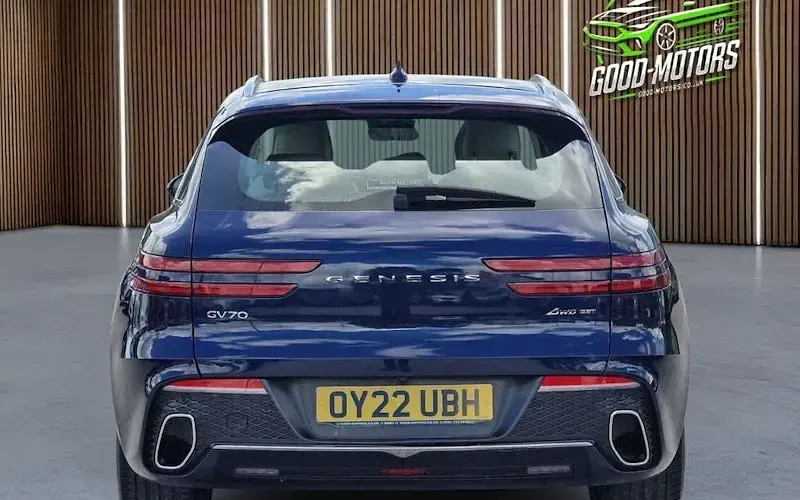 Used Genesis GV70 305 HP (224 kW) 2022 Blue SUV