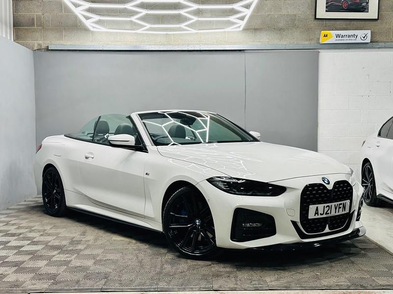 Used BMW 420 M Sport 2021 White Cabriolet