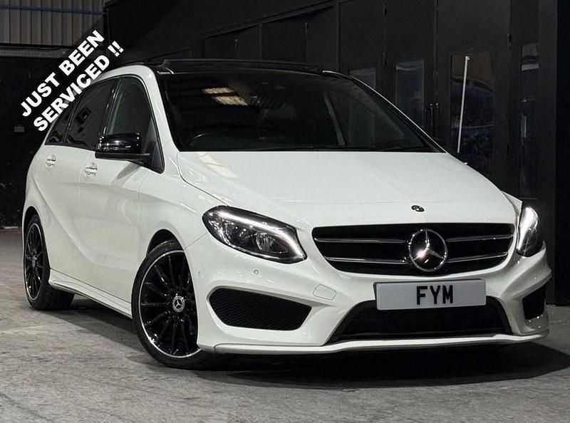 Used Mercedes B200 AMG line 2017 White MPV