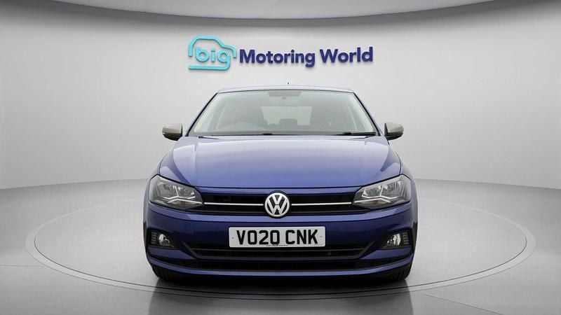 Used VW Polo Match 95 HP (69 kW) 2020 Blue Hatchback