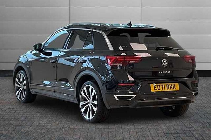 Used VW T-Roc R-line 150 HP (110 kW) 2021 Black SUV