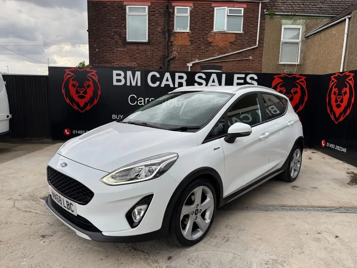 Used Ford Fiesta Active 100 HP (73 kW) 2018 White Hatchback