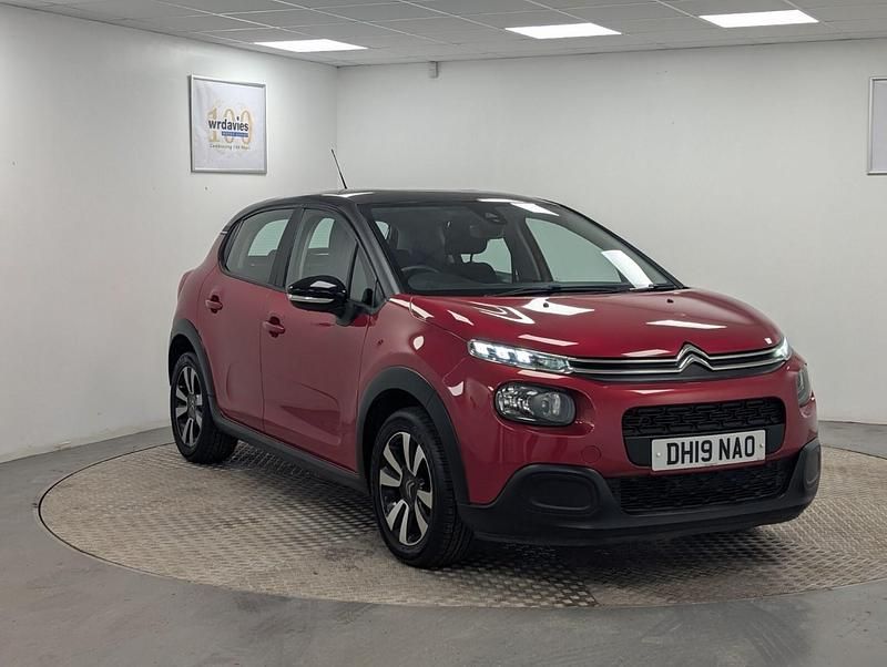 Red Used 2019 Citroën C3 Feel Hatchback | £6,495 (Good price) - Image 1/4