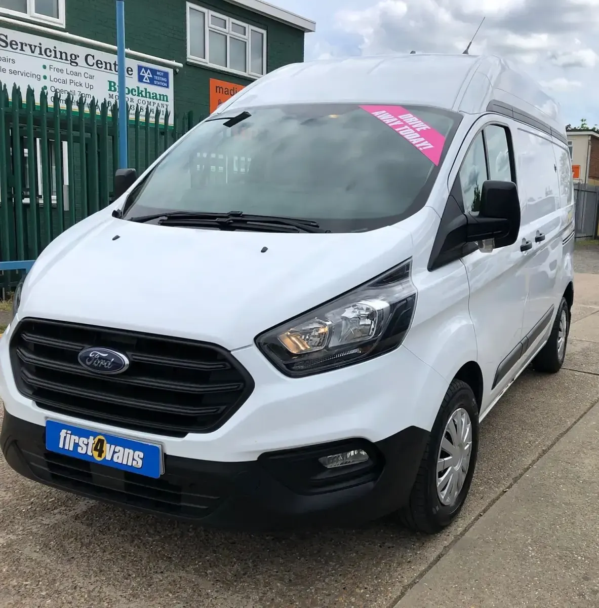 Używany Ford Transit Custom 105 KM (77 kW) 2020 Biały