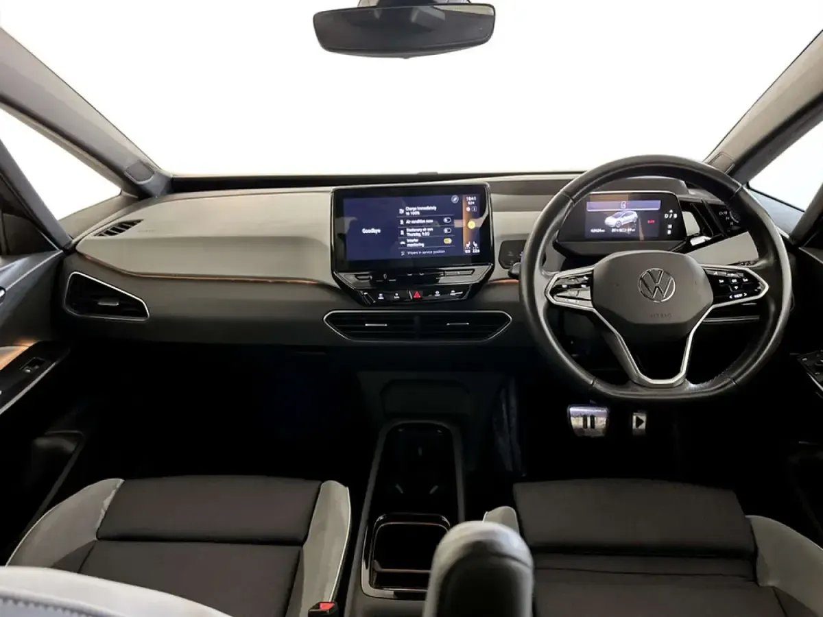 Begagnad VW ID.3 Pro 150 kW (204 HK) 2021 Blå Halvkombi