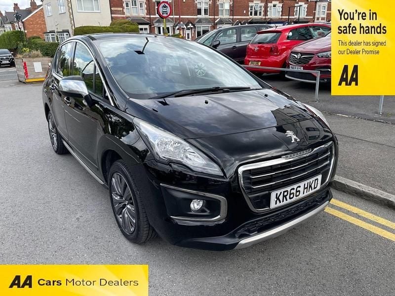 Black Used 2016 Peugeot 3008 Active Hatchback | £4,000 (Fair price) - Image 1/4