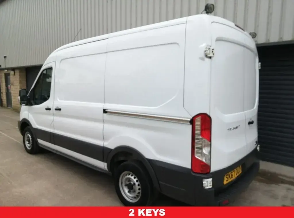 Used Ford Transit 130 HP (95 kW) 2017 White Van