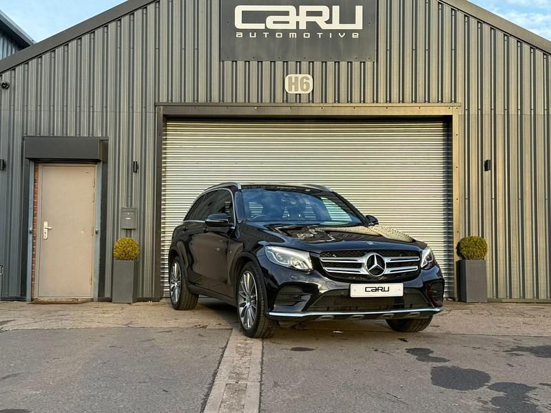 Used Mercedes GLC220 AMG line 2018 Black Estate