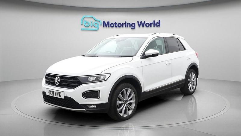 Used VW T-Roc SEL 150 HP (110 kW) 2021 White SUV
