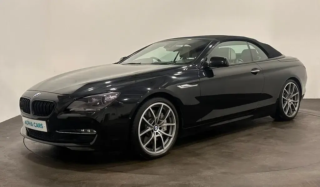 Used BMW 650 Cabriolet Comfort Edition 407 HP (299 kW) 2012 Black Cabriolet