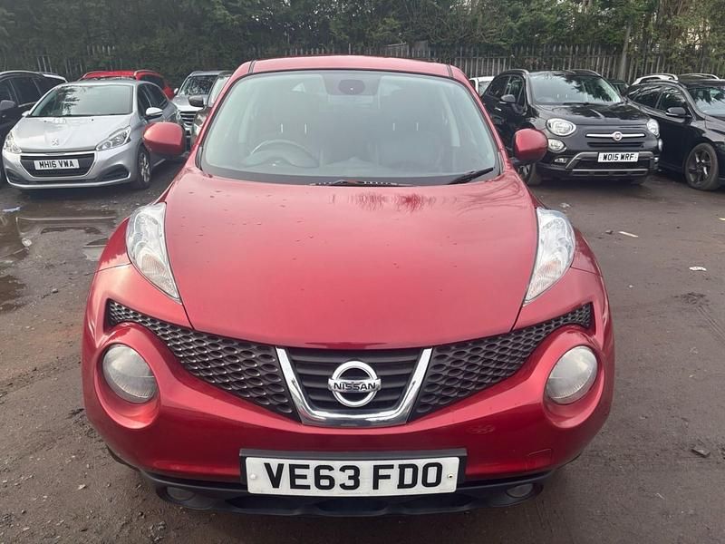 Used Nissan Juke Tekna 110 HP (80 kW) 2013 Red SUV