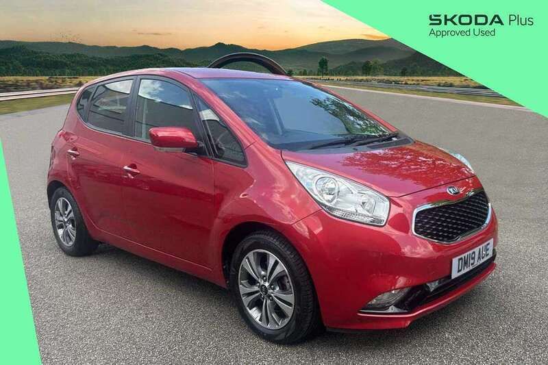 Red Used 2019 Kia Venga 3 Hatchback | £9,995 (Fair price) - Image 1/4