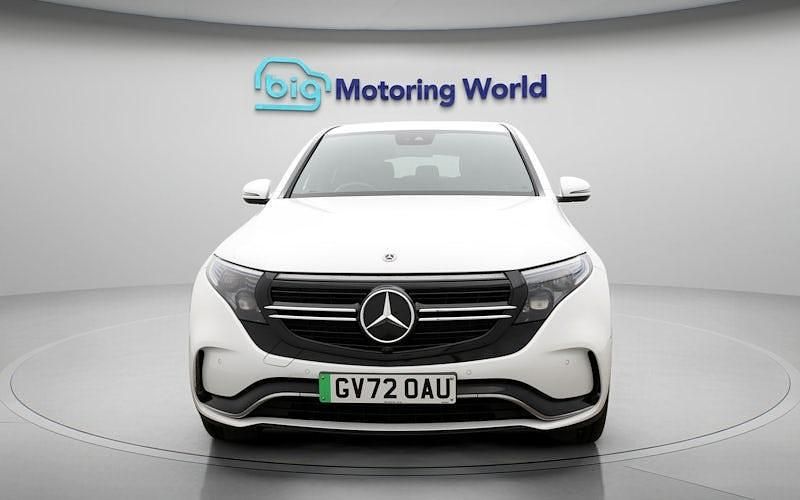 Used Mercedes EQC400 AMG line 300 kW (408 HP) 2022 White SUV