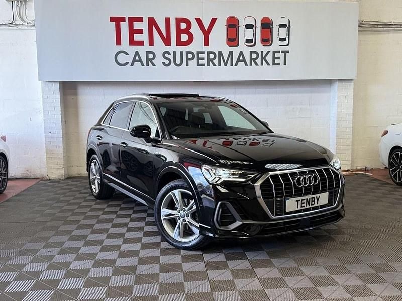 Black Used 2019 Audi Q3 S-Line SUV | £18,995 (Fair price) - Image 1/4
