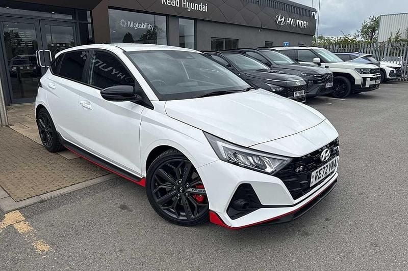 White Used 2023 Hyundai i20 Hatchback | £21,995 (Fair price) - Image 1/4