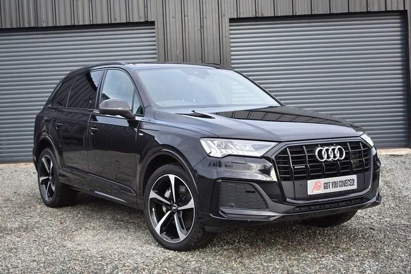 Begagnad Audi Q7 Black Edition 2020 Svart SUV