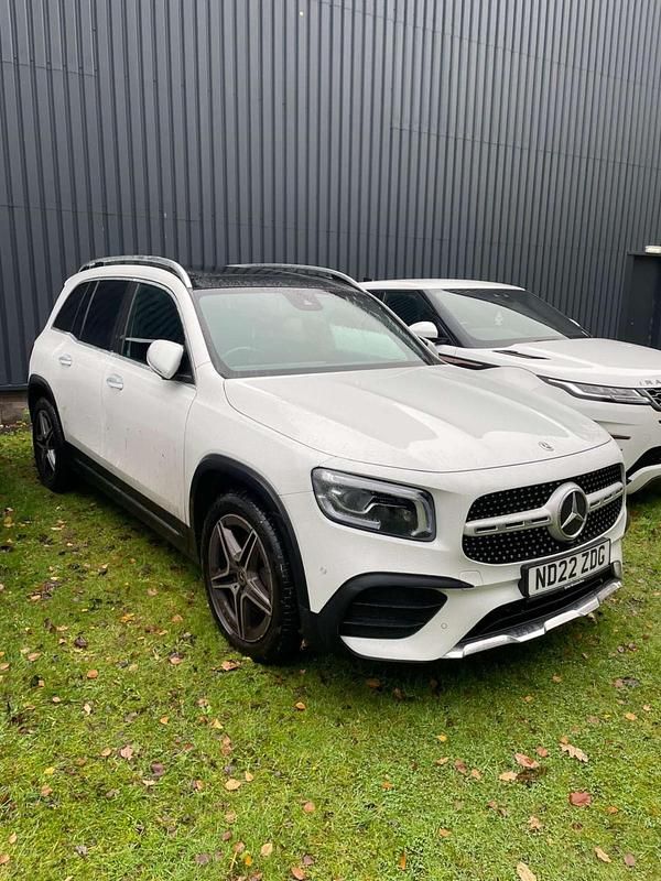 White Used 2022 Mercedes GLB200 AMG Line Premium Plus SUV | £27,995 (Good price) - Image 1/1