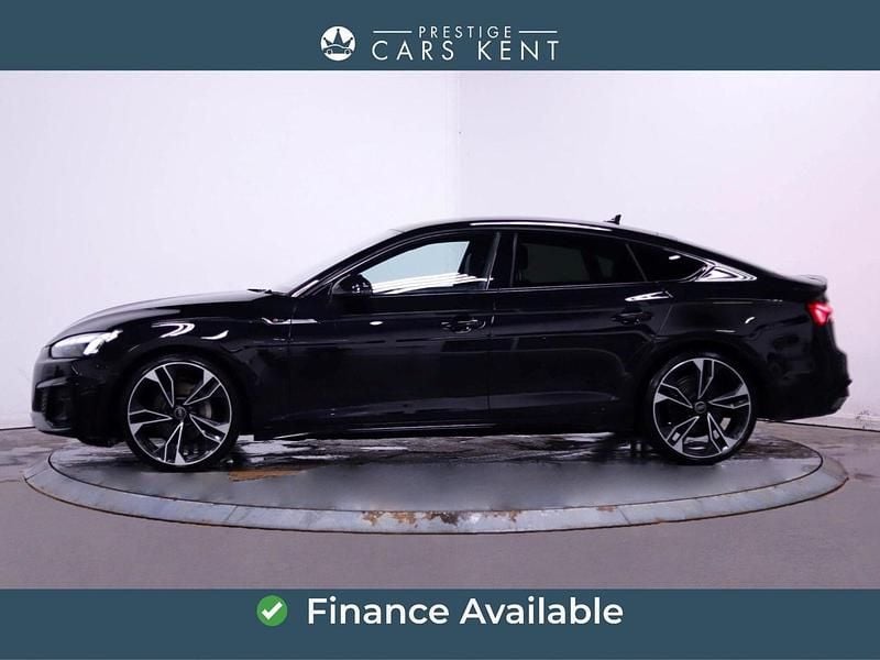 Used Audi A5 Sportback Black Edition 245 HP (180 kW) 2022 Black Hatchback