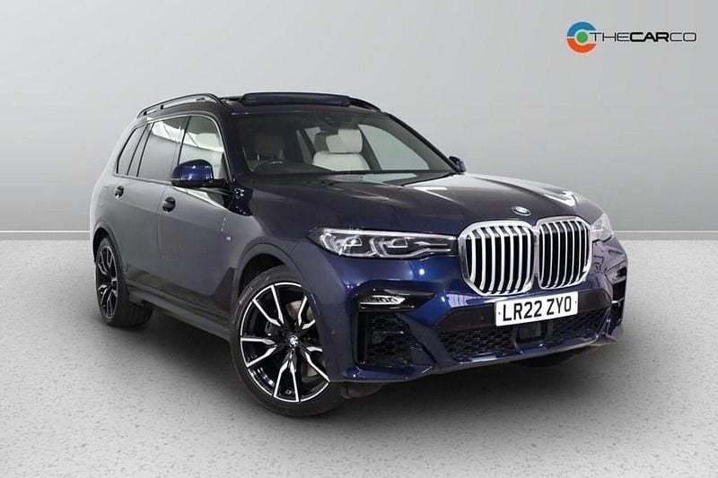 Blue Used 2022 BMW X7 M Sport SUV | £55,475 (Super price) - Image 1/1