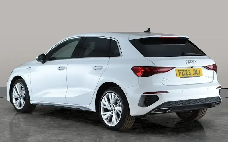 Used Audi A3 Sportback e-tron S-Line 204 HP (150 kW) 2023 White Hatchback