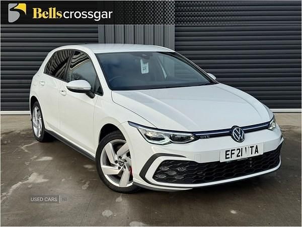 Used VW Golf VII GTE 2021 White Hatchback