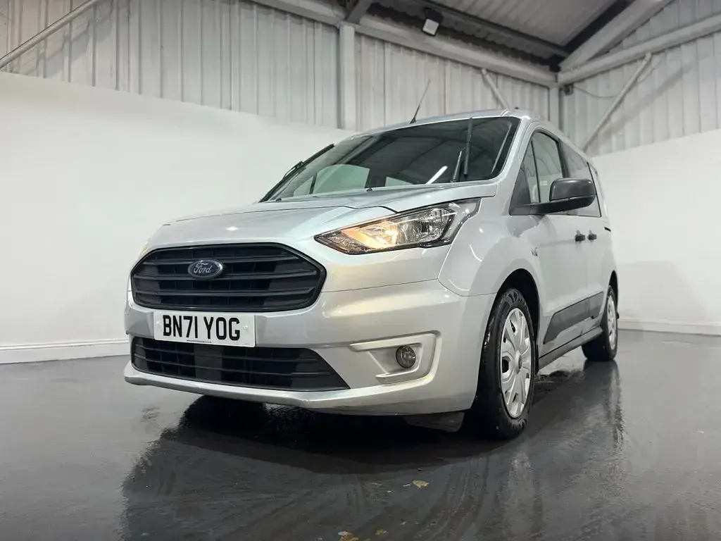 Used Ford Transit Trend 100 HP (73 kW) 2021 Silver Van