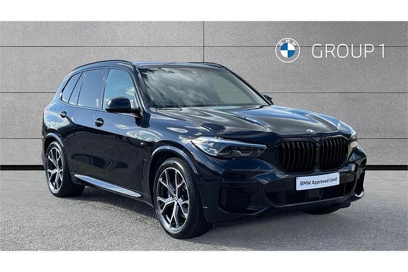 Carbon black Used 2022 BMW X5 M Sport SUV | £40,995 (Super price) - Image 1/4