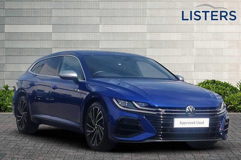 Lapiz blue Used 2024 VW Arteon R Estate | £36,890 (Fair price) - Image 1/4