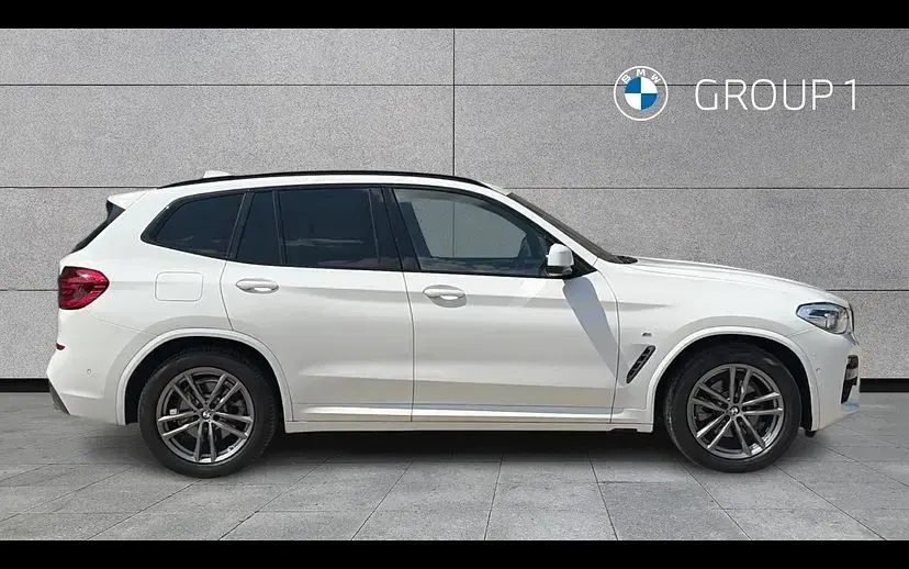 Used BMW X3 M Sport 190 HP (139 kW) 2021 White SUV