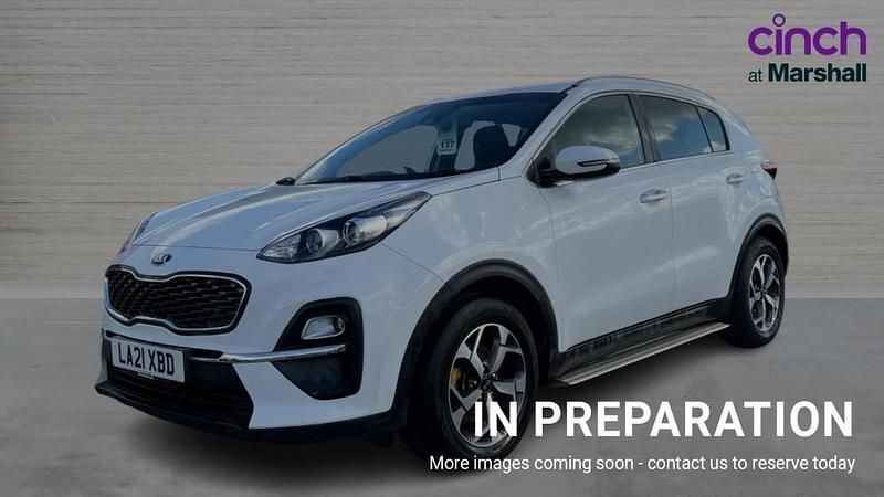 Used Kia Sportage 134 HP (98 kW) 2021 White SUV