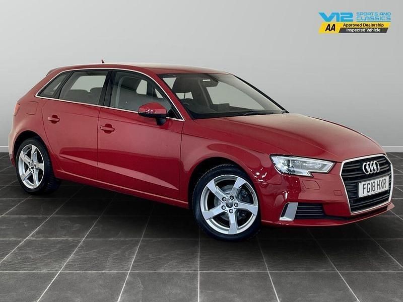 Red Used 2018 Audi A3 Sport Hatchback | £9,695 (Super price) - Image 1/2