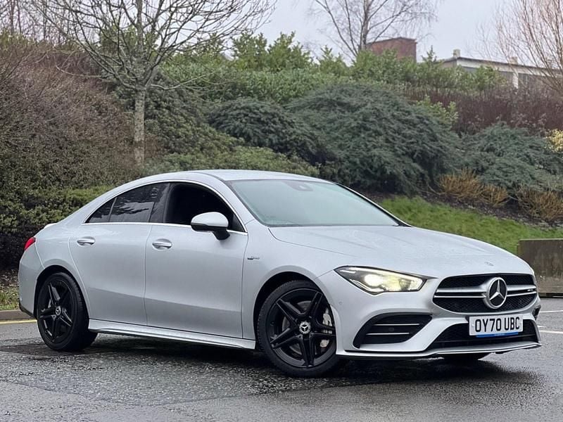 Used Mercedes CLA35 AMG AMG 306 HP (225 kW) 2020 Silver Coupe