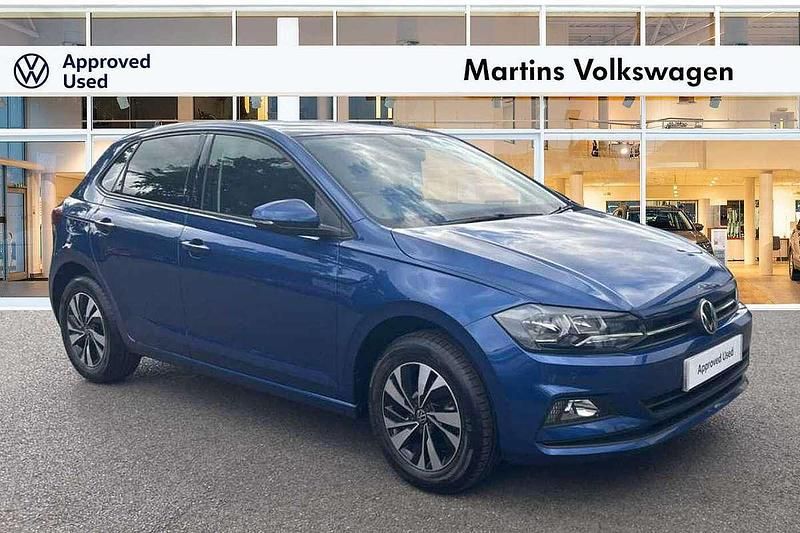 Blue Used 2021 VW Polo Match Hatchback | £15,795 (Fair price) - Image 1/4