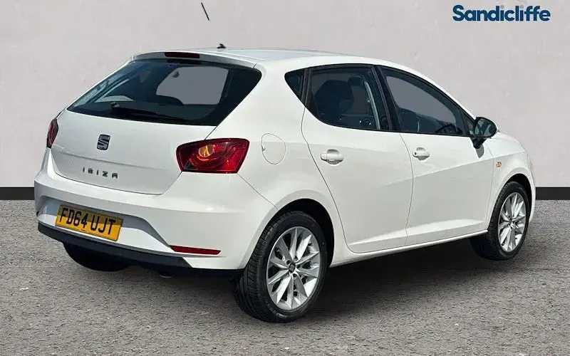 Used Seat Ibiza 86 HP (63 kW) 2014 White Hatchback