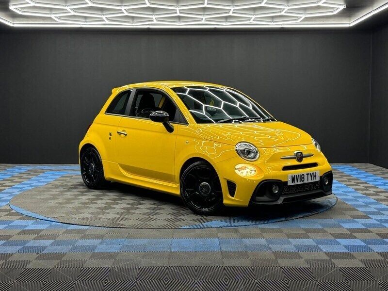 Yellow Used 2018 Abarth 595 Hatchback | £8,790 (Fair price) - Image 1/4