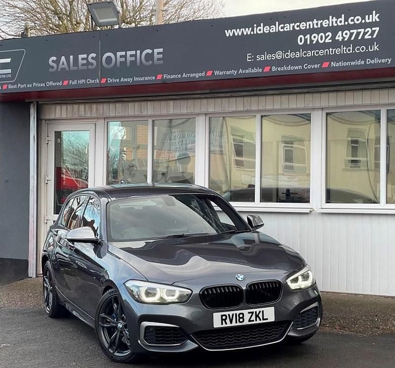 Used BMW M140 M Sport 340 HP (250 kW) 2018 Grey Hatchback