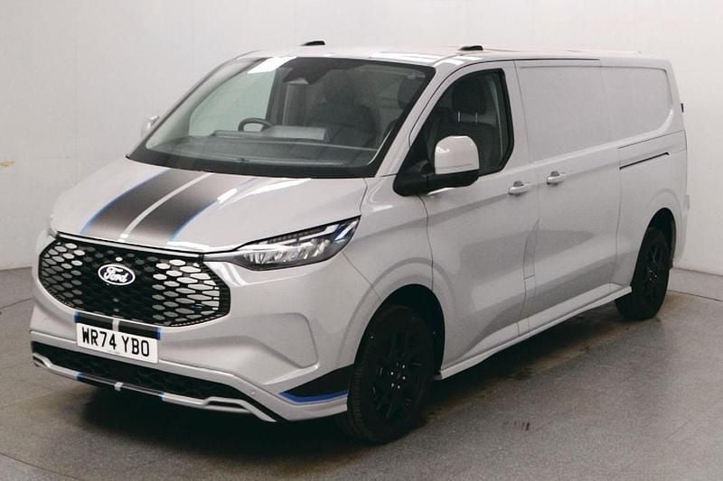 Grey Used 2024 Ford E-Transit Sport Van | £29,990 - Image 1/2