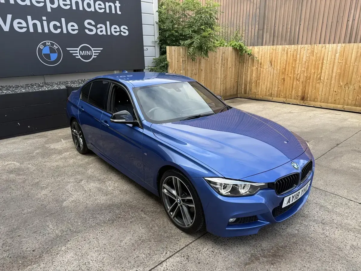 Used BMW 320 M Sport 190 HP (139 kW) 2018 Blue Sedan