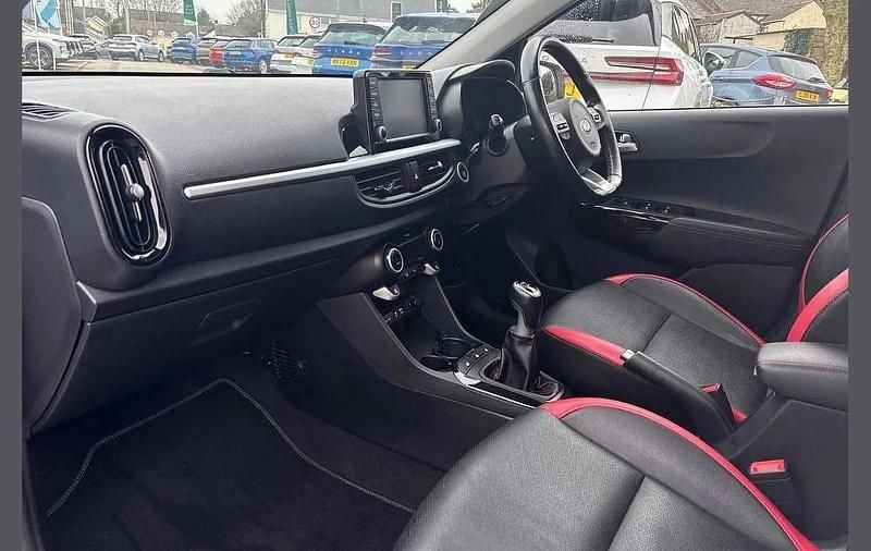 Used Kia Picanto GT-Line S 99 HP (72 kW) 2018 White Hatchback