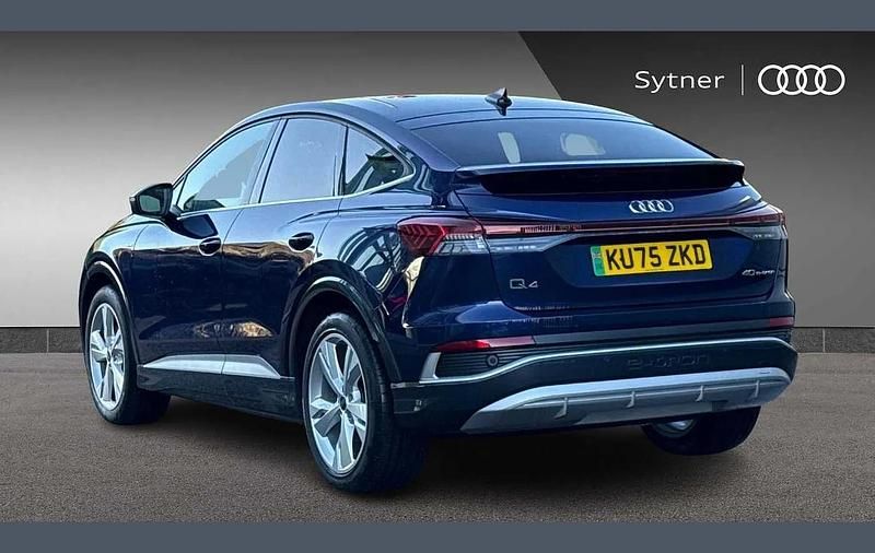 Used Audi Q4 Sportback e-tron S-Line 150 kW (204 HP) 2025 Blue SUV