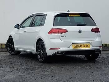 Used VW Golf VII R-line 150 HP (110 kW) 2018 White Hatchback