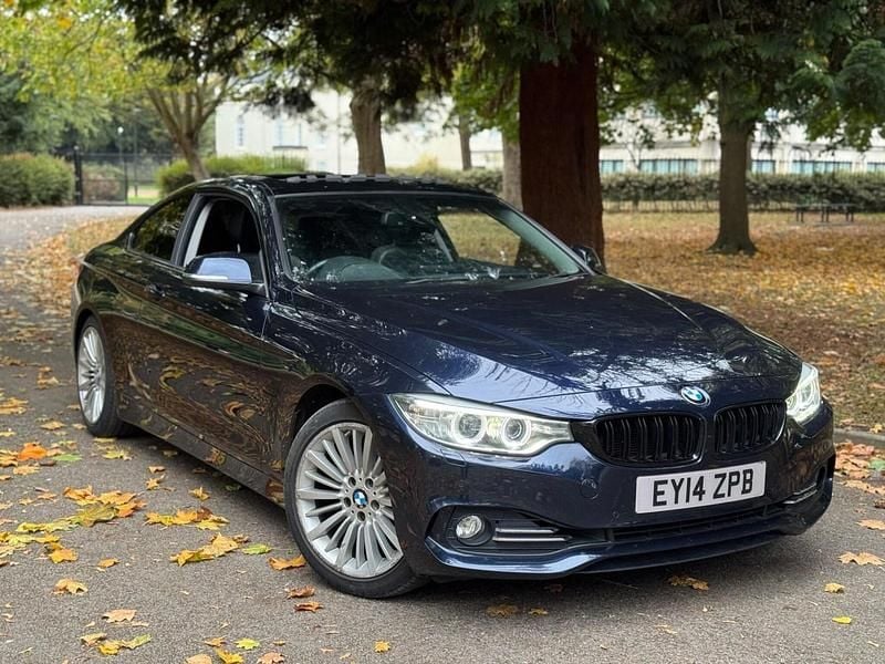 Blue Used 2014 BMW 420 Luxury Line Coupe | £9,850 (Fair price) - Image 1/4