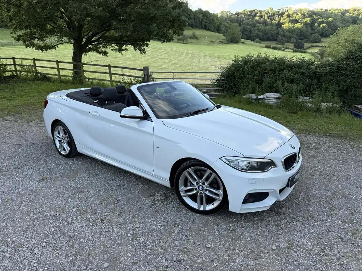 Used BMW 220 M Sport 2016 White Cabriolet