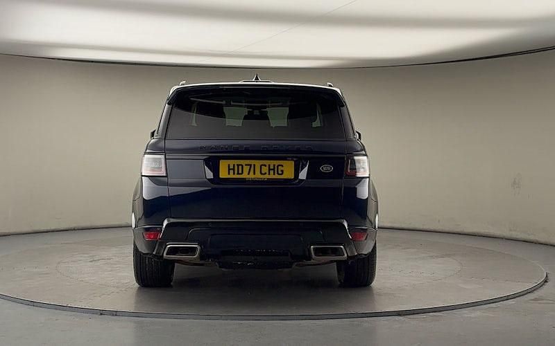 Used Land Rover Range Rover Sport HSE Dynamic 300 HP (220 kW) 2021 Portofino blue SUV