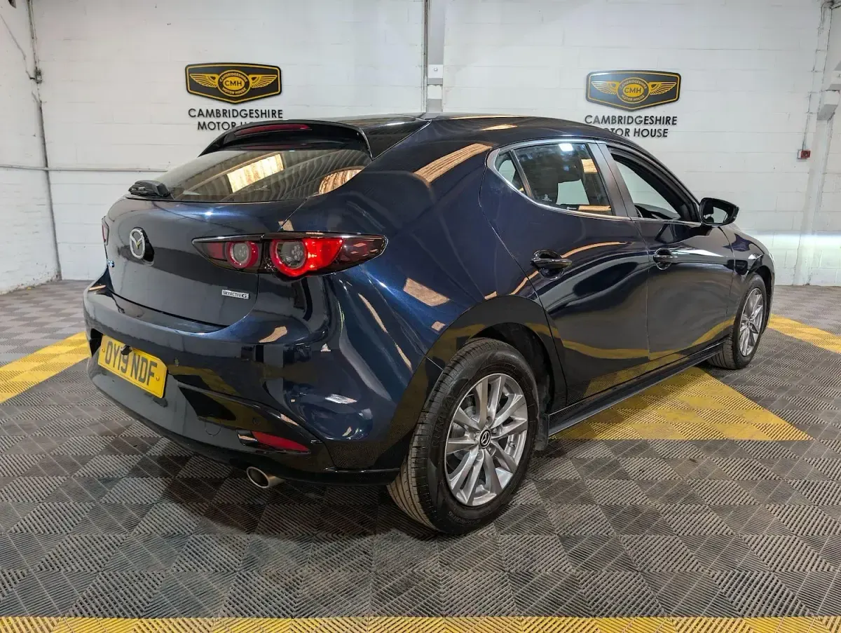 Used Mazda 3 2019 Blue Hatchback