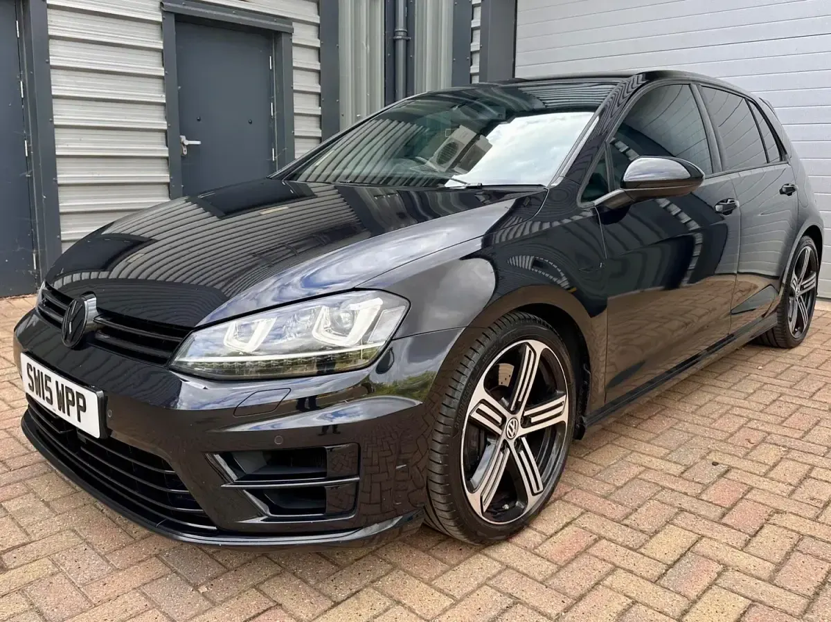 Used VW Golf VII R 2015 Black Hatchback