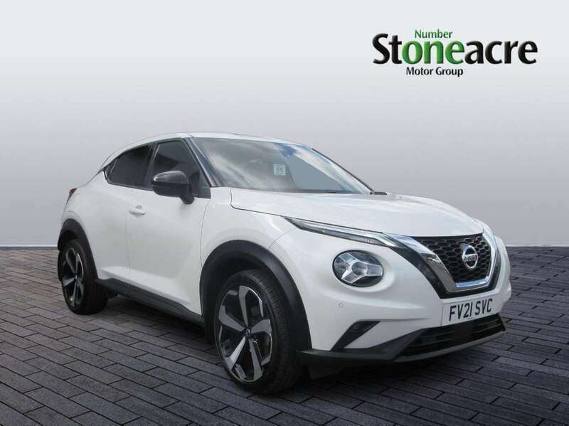 White Used 2021 Nissan Juke Tekna SUV | £13,494 (Fair price) - Image 1/4