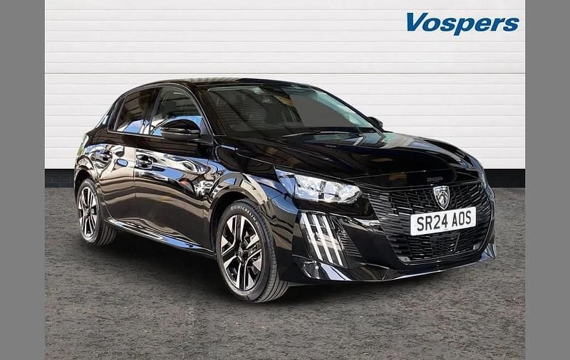 Black Used 2024 Peugeot 208 Allure Hatchback | £15,500 (Fair price) - Image 1/3