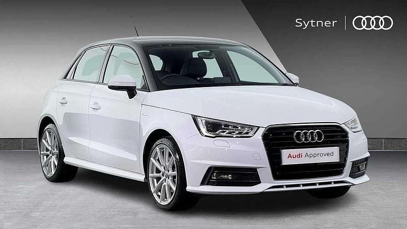 White Used 2018 Audi A1 S-Line Hatchback | £16,750 (Fair price) - Image 1/4